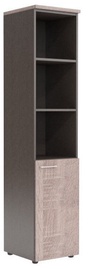 Plaukts Skyland, brūna/ozola, 43.2 x 43.2 x 195.5 cm