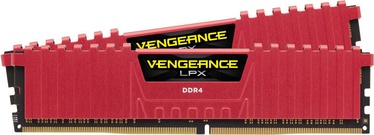 Operatyvioji atmintis (RAM) Corsair Vengeance LPX Red CMK8GX4M2A2666C16R DDR4 8 GB