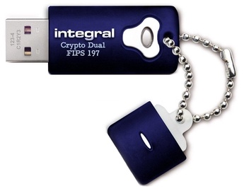 USB atmintinė Integral Crypto Dual, USB 3.0, 32 GB