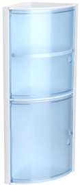 Rippuv vannitoakapp Tatay, sinine, 19 cm x 19 cm x 62.5 cm