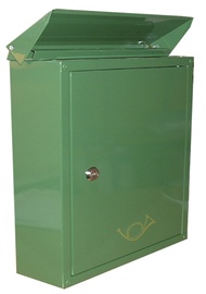Postkast Standard, roheline, 31 cm x 9 cm x 42 cm