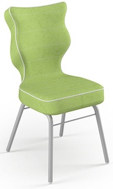 Детский стул Entelo Solo Grey/Green, 330x310x695 мм