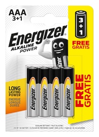 Baterijas Energizer EN2400B3+1BASE, AAA, 1.5 V, 1 gab.