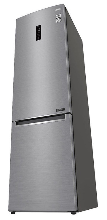 Холодильник морозильник снизу LG GBB62PZFFN