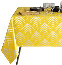 AmeliaHome Oxford Tablecloth AH Piramides Yellow 140x300cm