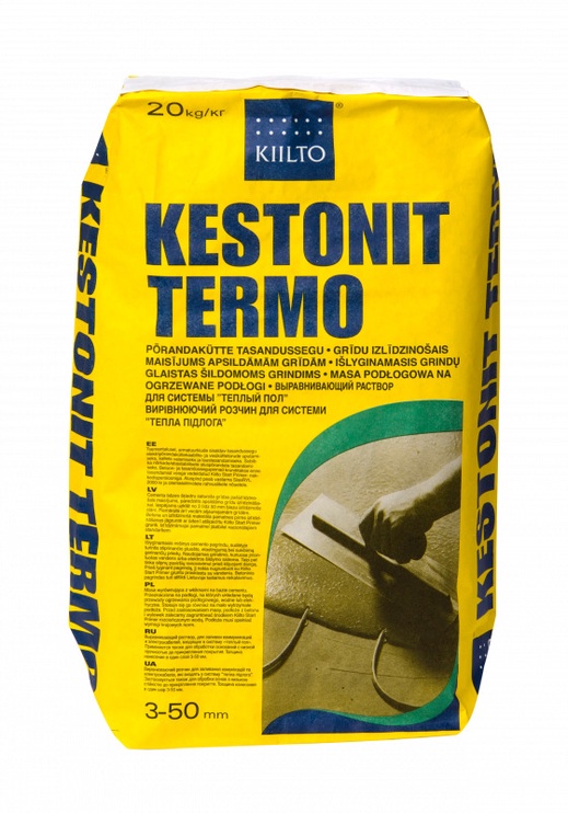 Смесь Kiilto Kestonit Termo, выравнивающий, 20 кг