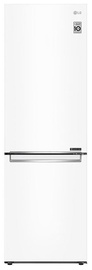 Холодильник морозильник снизу LG GBB61SWJZN