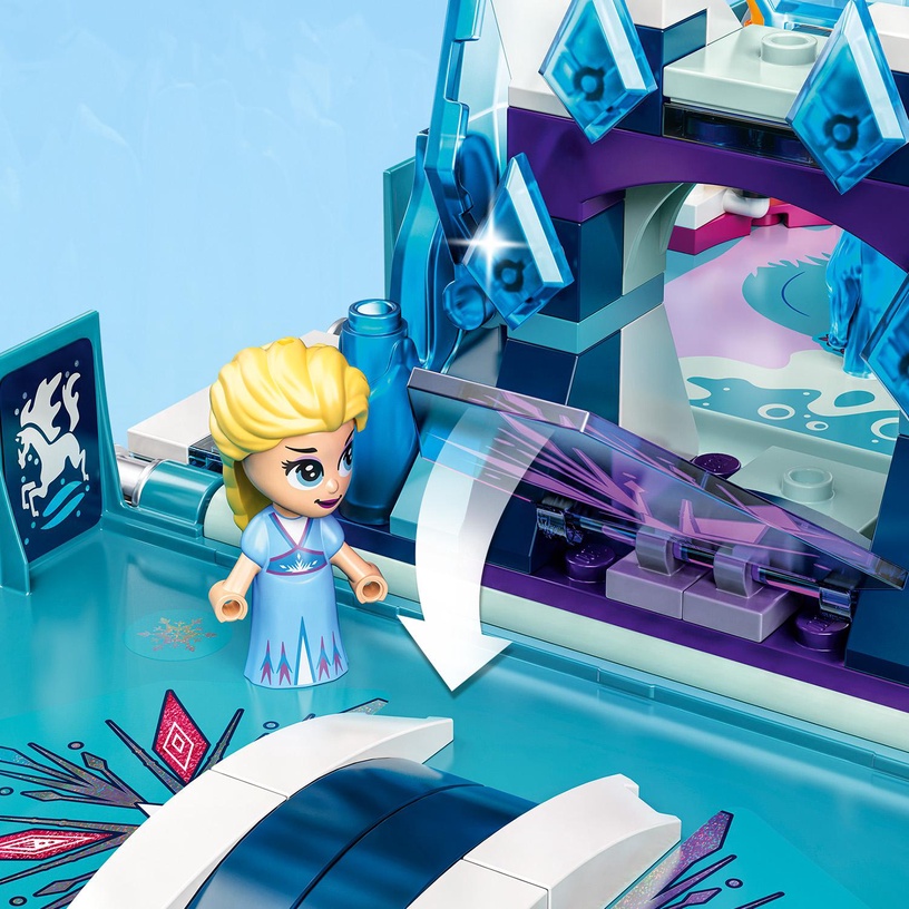 Konstruktors LEGO | Disney Princess™ Elzas un Noka piedzīvojumu pasaku grāmata 43189, 125 gab.