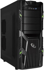 Gembird ATX Midi Tower Green CCC-GJ-002-G