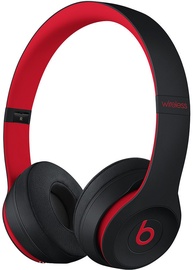 Bezvadu austiņas Beats Solo 3 Wireless, melna/sarkana