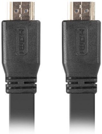 Laidas Lanberg HDMI V2.0 Flat HDMI 19 pin male, HDMI 19 pin male, 0.5 m