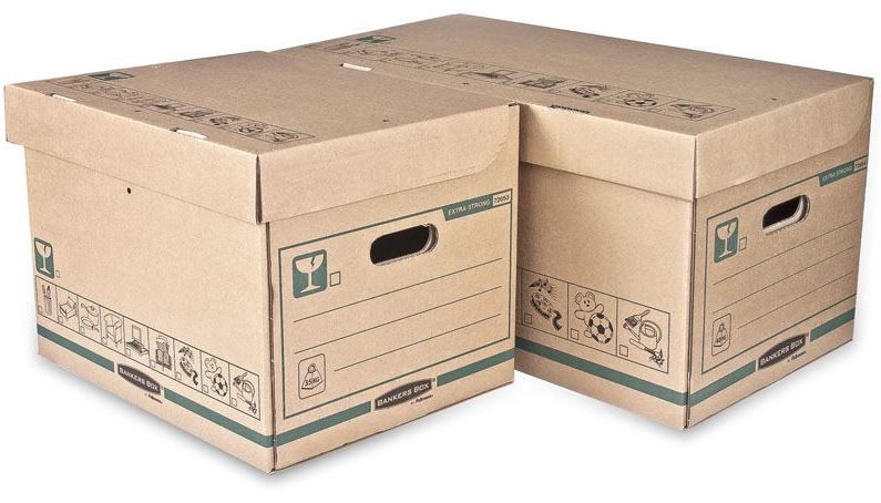 Kaanega hoiukarp Fellowes, pruun, 31.2 x 62.8 x 33.8 cm