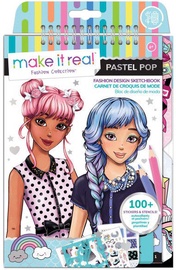 Make It Real Fashion Design Sketchbook Pastel Pop