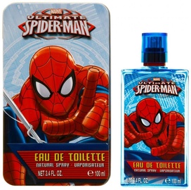 Набор для детей Marvel Ultimate Spiderman EDT 100 ml + Tin Box