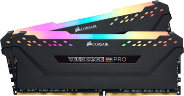 Operatyvioji atmintis (RAM) Corsair Vengeance RGB Pro Black, DDR4, 16 GB, 3200 MHz