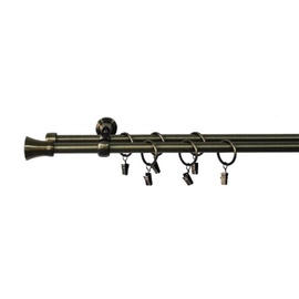 Dvigubo karnizo komplektas Domoletti LK1805/I, 300 cm, Ø 19 mm