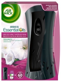 Õhuvärskendaja Air Wick Airwick Freshmatic Automatic Spray Machine Starter Kit Smooth Satin & Moon Lilly, 250 ml