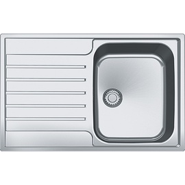 Nerūdijančio plieno plautuvė FRANKE ARGOS G, AGX 211-78 su ventiliu, SlimTop