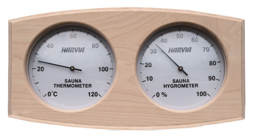 Gaisa termometrs Harvia SAS92300 Sauna Thermometer with Hygrometer
