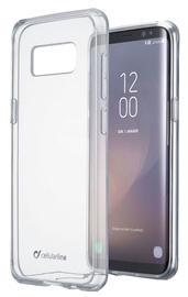 Cellular Line Duo Back Case For Samsung Galaxy S8 Plus Transparent