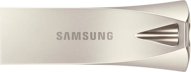 USB-накопитель Samsung Bar Plus, серебристый, 256 GB