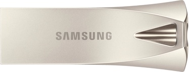 USB-накопитель Samsung Bar Plus, серебристый, 256 GB