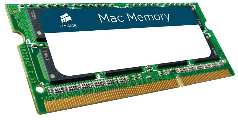 Operatyvioji atmintis (RAM) Corsair Mac Memory, DDR3 (SO-DIMM), 4 GB, 1066 MHz