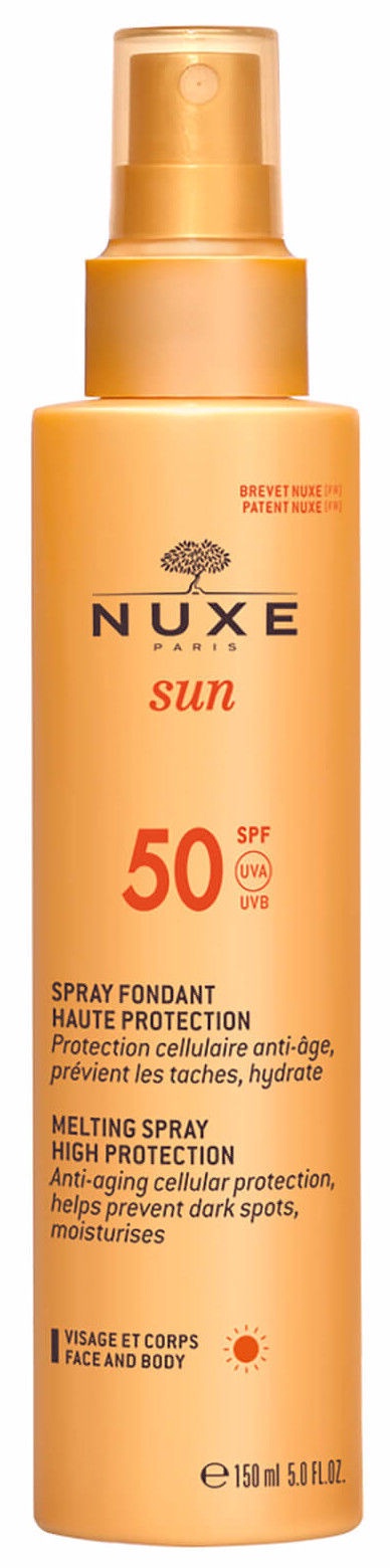 nuxe spray fondant haute protection