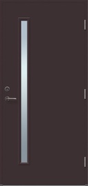 Uks Tiina, vasakpoolne, pruun, 208.8 x 99 x 6.2 cm