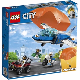 Konstruktorius LEGO® City 60208 Padangės policijos parašiutininko suėmimas