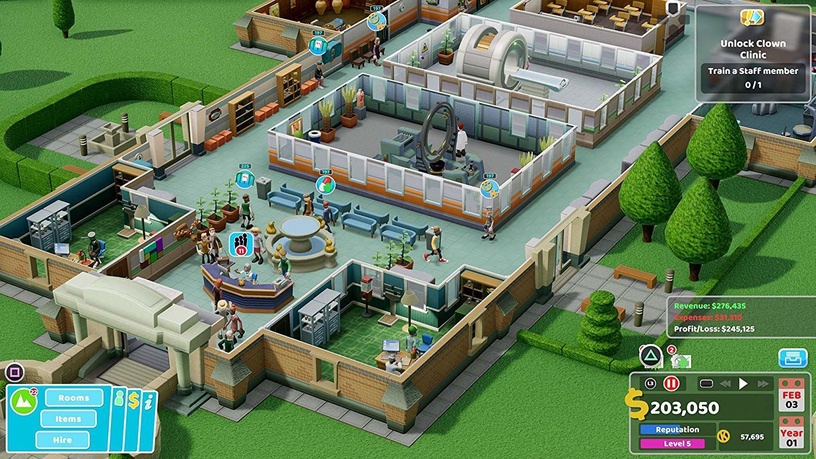 PlayStation 4 (PS4) mäng Sega Two Point Hospital