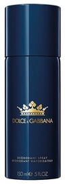 Vīriešu dezodorants Dolce & Gabbana K By Dolce & Gabbana, 150 ml