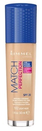Rimmel London Match Perfection Foundation SPF20 30ml 102