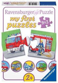 Пазл Ravensburger Vehicles 07332, 10 см x 18 см