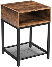 Kavos staliukas Songmics Brown/Black, 400x400x580 mm