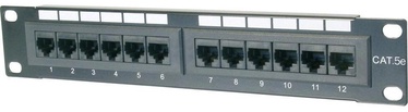 Коммутационная панель Digitus CAT5e Class D Patch Panel 12-Port UTP DN-91512U