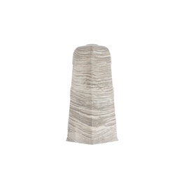 Grīdlīstes stūris Salag SG75 SG7BF6, 42 mm x 75 mm x 33 mm, pelēka/ozola