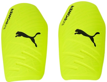 Puma EvoPower 1.3 Slip Shin Guards Yellow Light Blue L