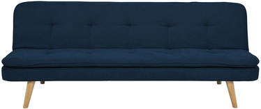 Home4you Bed Sofa Orvieto Dark Blue