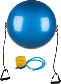 EB Fit Gym Ball With Expanders 65cm Blue