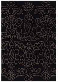 Ковер 4Living Auksinis Black/Gold, золотой/многоцветный, 140x200 см