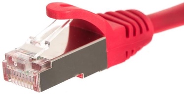 Laidas Netrack BZPAT3UY patch cable RJ4 RJ-45 8P8C, RJ-45 8P8C, 3 m, raudona