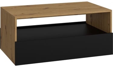 Kafijas galdiņš Top E Shop Rebel Artisan, melna/ozola, 900x540x400 mm