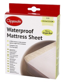 Clippasafe Waterproof Mattress Sheet - Single Bed