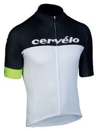 Cervelo Race Jersey Black/White/Yellow L