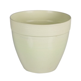 Puķu pods Plasticotto Touch 20-177, zaļa, Ø 200 mm