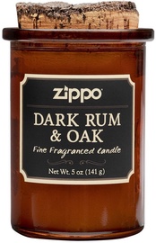 Свеча, ароматическая Zippo Dark Rum & Oak, 35 час, 105 мм