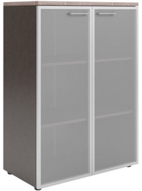 Skyland Xten XMC 85.7 Office Cabinet 85.6x119x43.2cm Sonoma Oak/Dark Wood