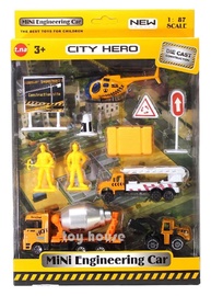 Gerardos Toys City Hero Mini Engineering Car Set