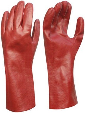 Рабочие перчатки резиновые Artmas, поливинилхлорид (пвх), красный, 10